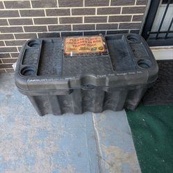 Large Toy Tool chest Thick plastic Box delivery box.