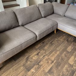 Jollene 113”, 2 Piece Sectional Couch (used)