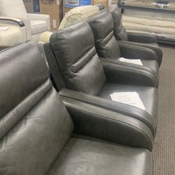 New Leather Recliners (price Is EACH)