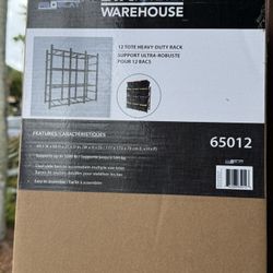 Storage Bin Rack