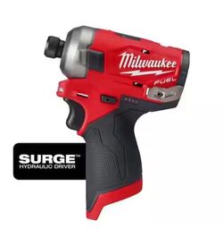 Milwaukee M12 FUEL SURGE 2551-20 1/4" Hex Hydraulic Impact Driver - BRAND NEW
