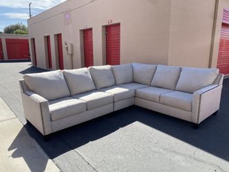 Ashley Gray Sectional Sofa - DELIVERY AVAILABLE