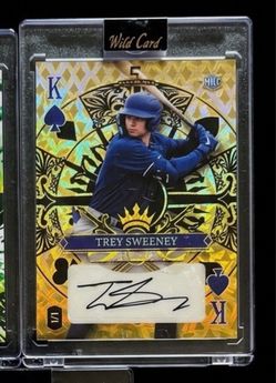 Trey Sweeney Wild Card Autograph Card 1/1