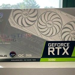 ASUS GeForce RTX 3090 Strix WHITE OC NON-LHR 