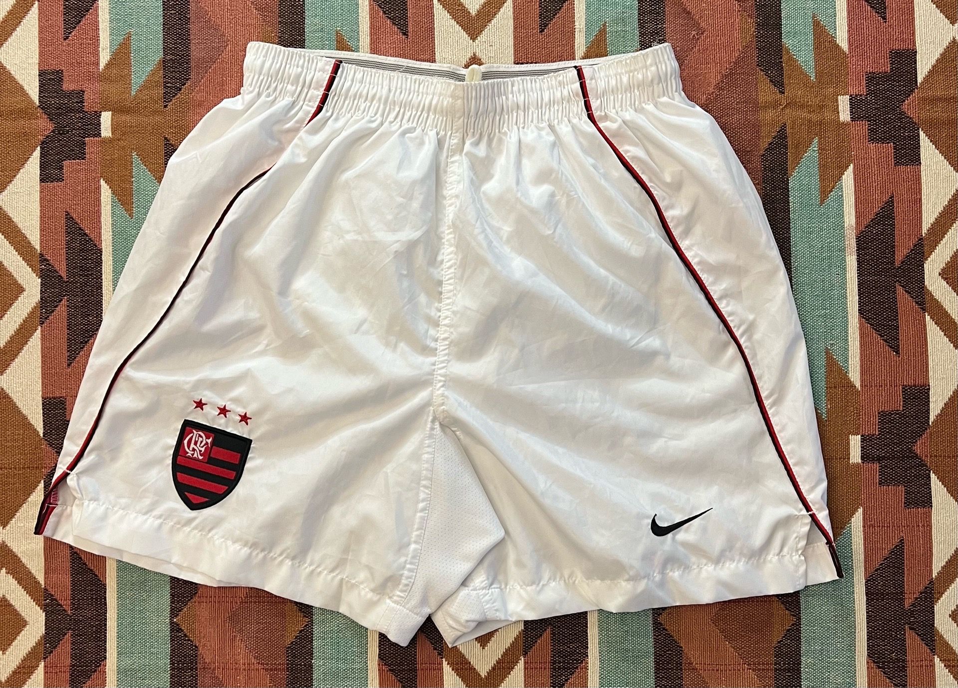 Nike Alpha Project Vintage Y2K Flamengo FC Shorts Men’s Small Made in Brazil