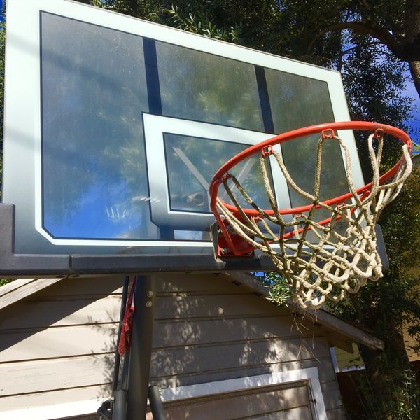 Reebok Clear Basketball hoop for Sale in Davis, CA OfferUp