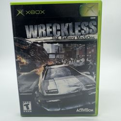 Wreckless - The Yakuza Missions (Microsoft Xbox, 2002) Complete Tested