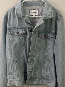 mens blue denim jacket 