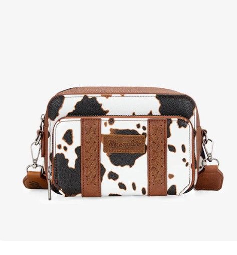 Cow Print  "Wrangler" Purse 