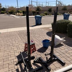 Squat Rack Free Leg Portable 