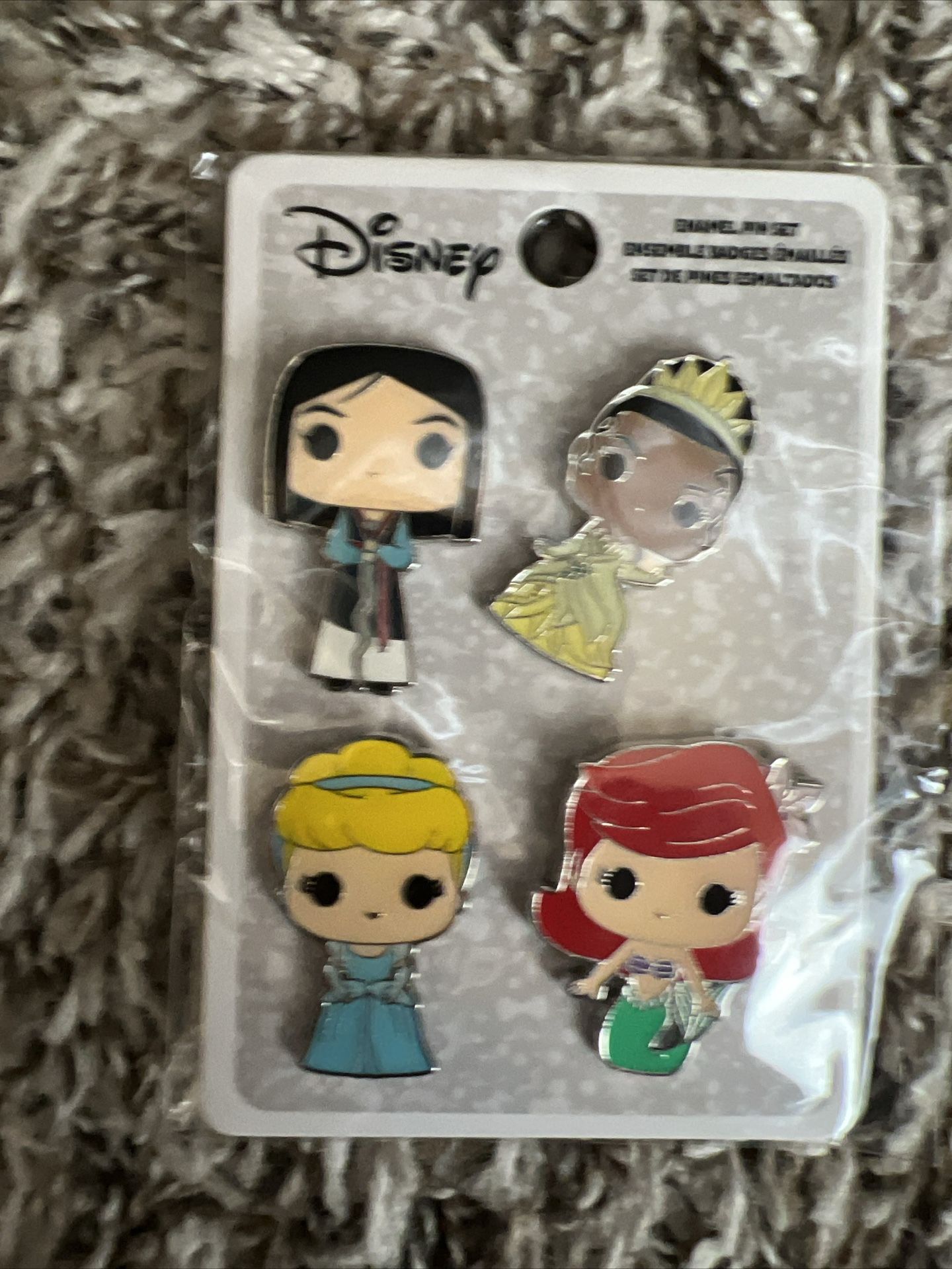 Disney princesses Funko pop Pins