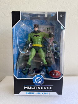McFarlane Toys DC Multiverse Batman Green Suit Detective Comics #241 Red Platinum – New Unopened