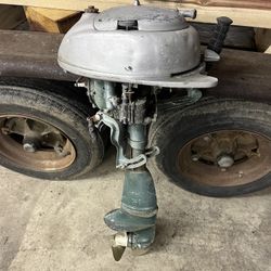 Outboard Two Cylinder Motor