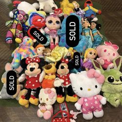 DISNEY PLUSHIES DISNEY PARKS WEIGHTED STUFFIES
