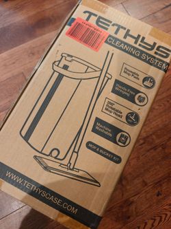 Tethys Cleaning System Mop & Bucket Kit