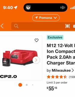 M12 charger 2 batteries