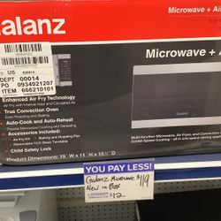 Galanz Microwave + Air Fryer