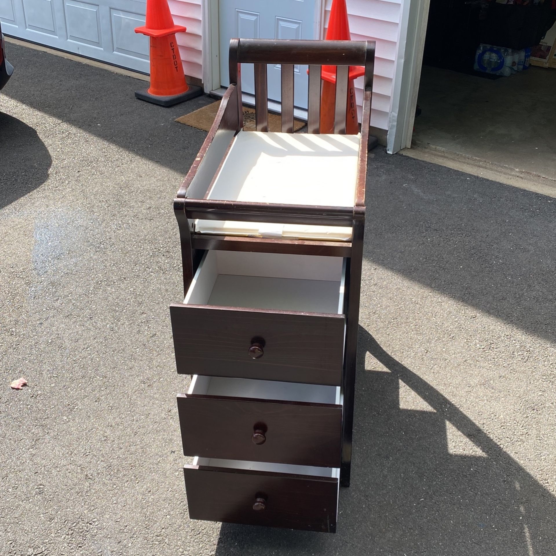 Baby Changing Table And Storage