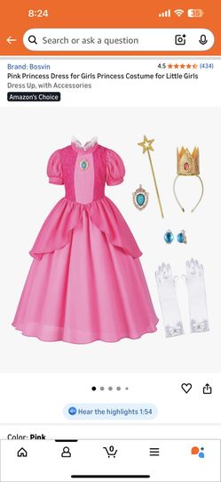Princess Peach Costume 