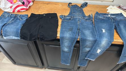 Cat and jack girls pants size 7/8