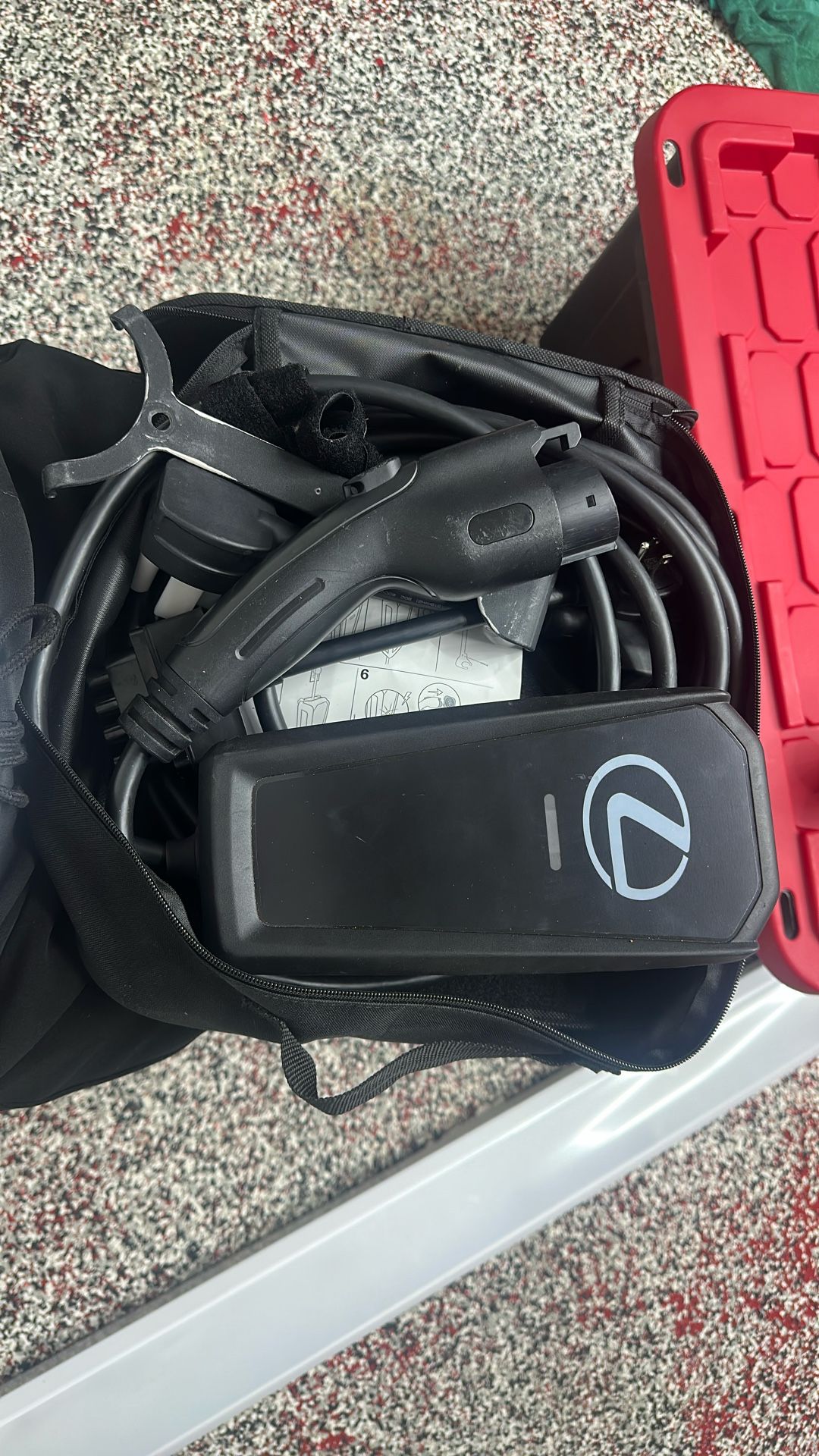 Electric car charger 