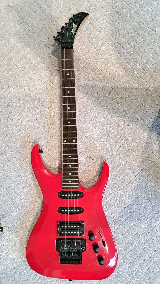Alvarez Dana II Red with Triforce Pickup