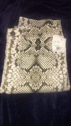 JCrew Snake pants