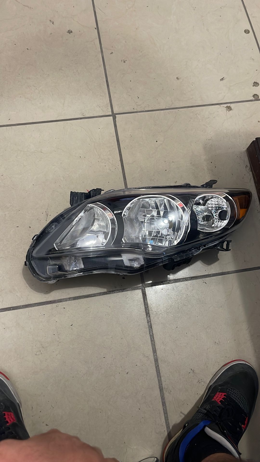 2010 Corolla Headlight Left Side