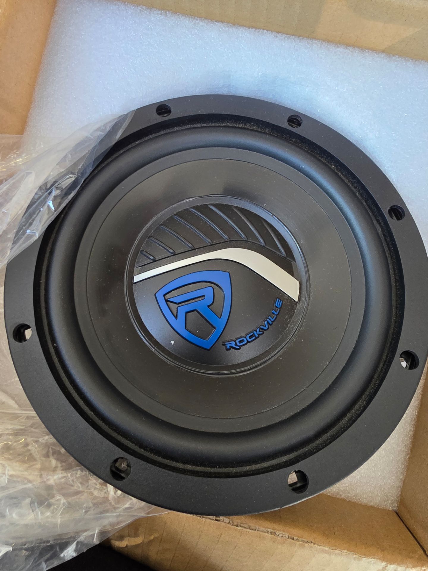 Rockville RV8P 8" 400w Car Audio Subwoofer - 4 Ohm