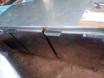 Commercial under counter 3door refrigerator