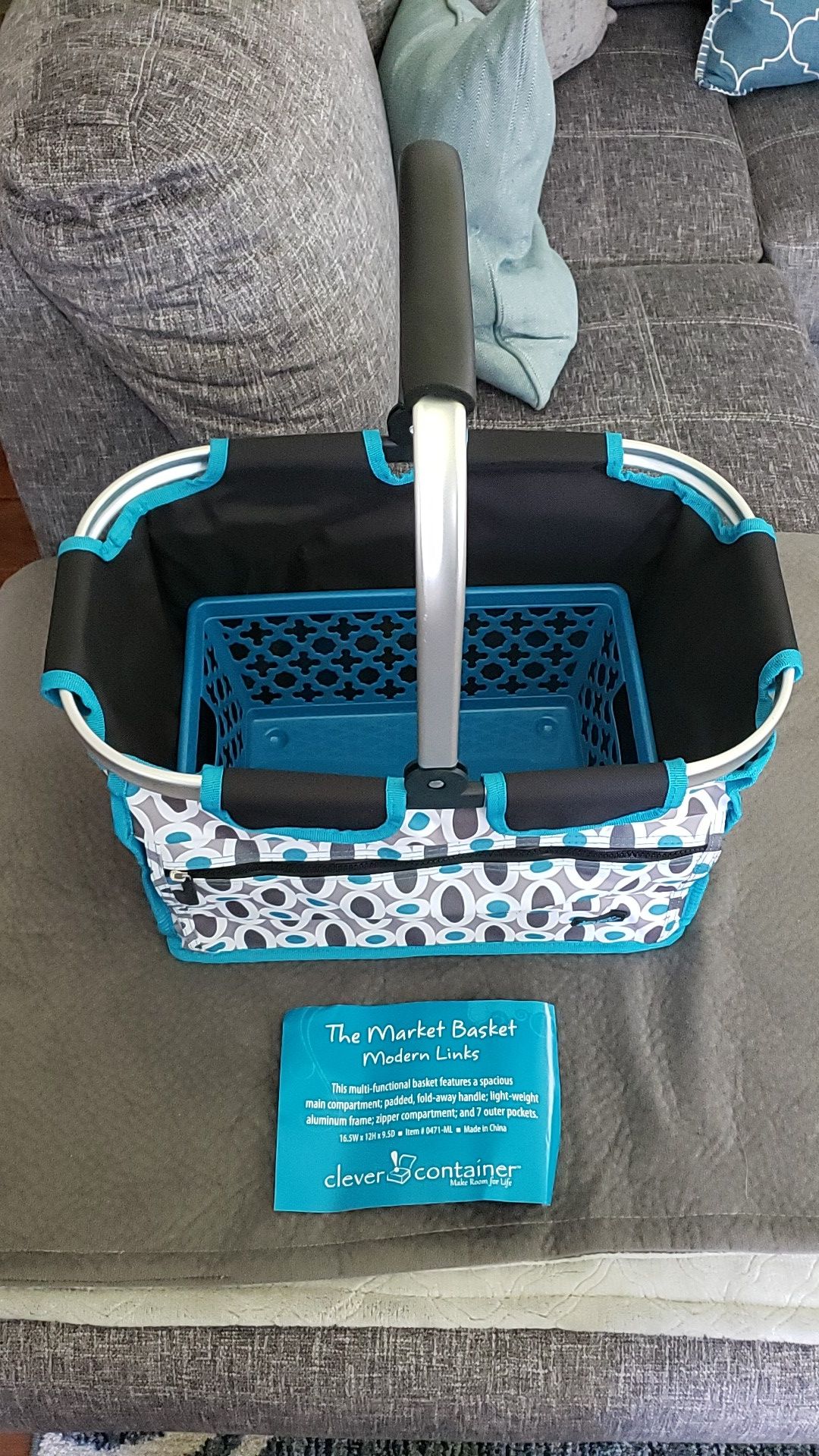 Collapsible Market Basket by Clever Container