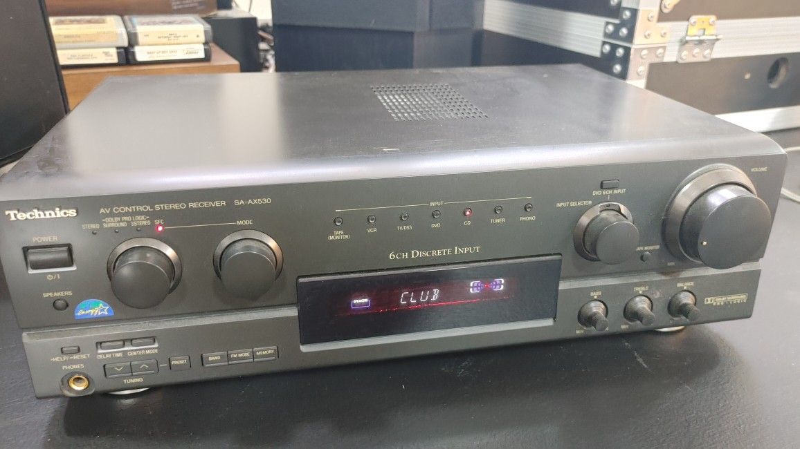 Vintage Technics AV Control Stereo Receiver SA-AX530
