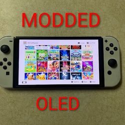 NINTENDO SWITCH OLED Version with 7500 GAMES INSTALLED
