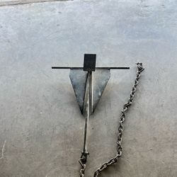 Boat.   Anchor.  Hooker. 