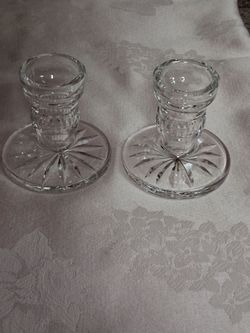 Waterford crystal Candlesticks holder
