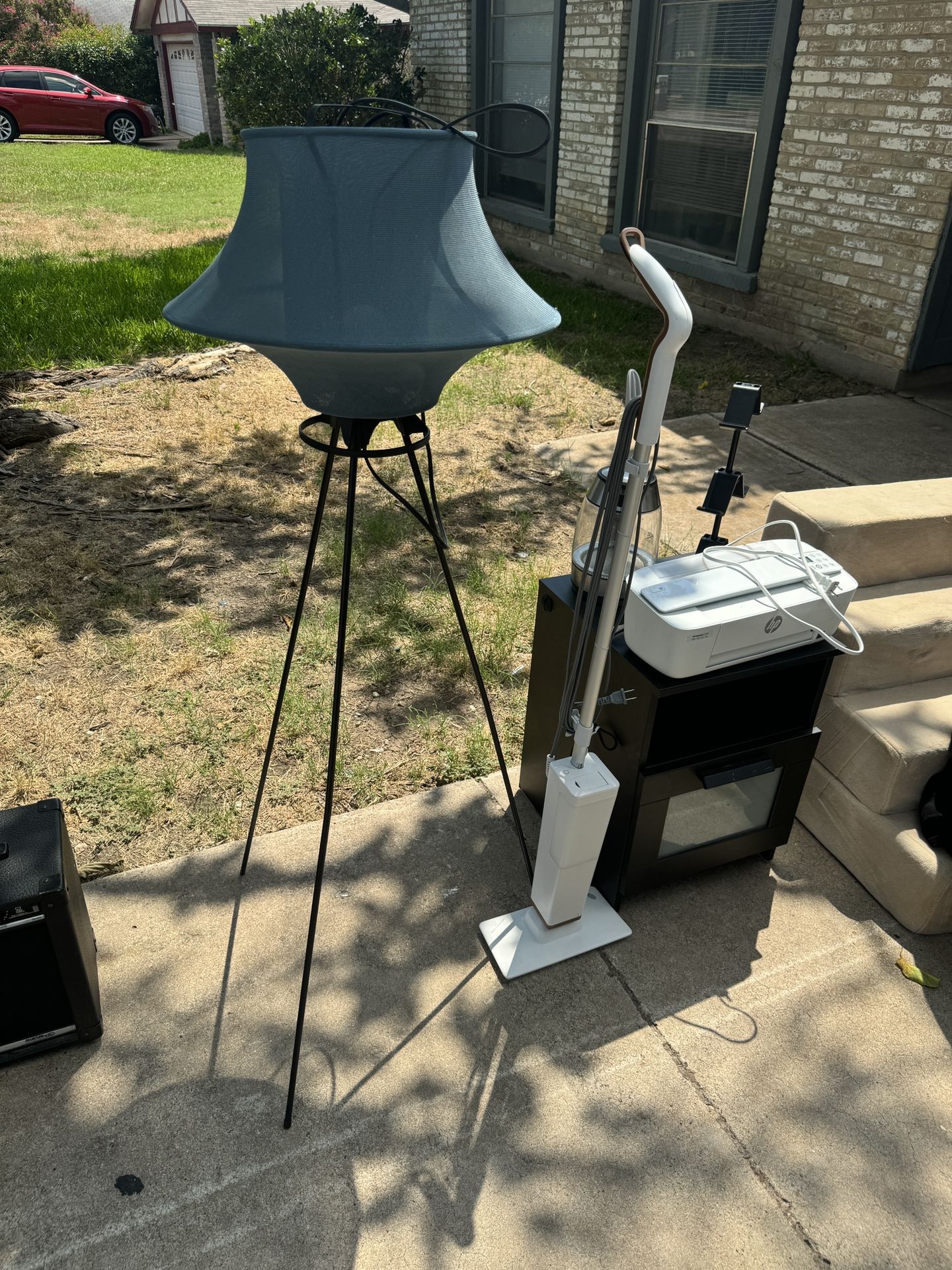 Lamp, (Steam Mop and Nightstand SOLD)