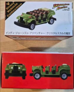 TOMICA Tomy Takara Indiana Jones toy car. Temple of the Crystal Skull ride. Disneyland Disneysea.
