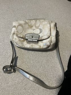 White Coach Bag