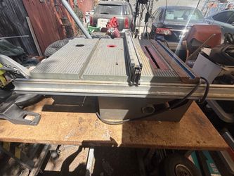 Table saw and miter saw