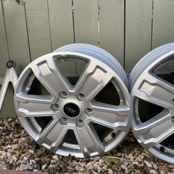 Set Of 17” Ford Ranger/Bronco Alloy Wheels & Center Caps
