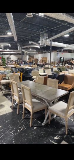 ❤️‍🔥Dining Table and Chairs Set of 6