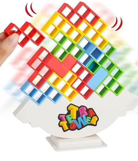 Tetra Tower Building Blocks Learning Game Ages 3+ NEW!! NIB