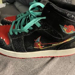 Men’s  Retro Jordan  Siempre Familia High -top Classic Shoes