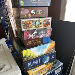Assorted Board Games 