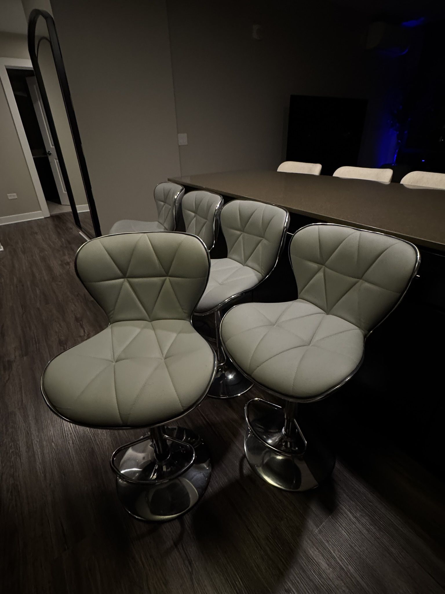 Adjustable Swivel Bar Stools- Each One $65