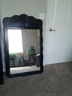 Very Nice Large Antique Mirror $85.