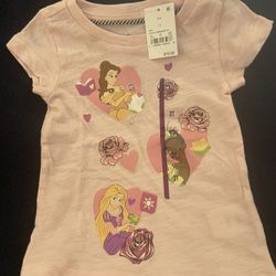 New 2T Disney Princess T-shirt 