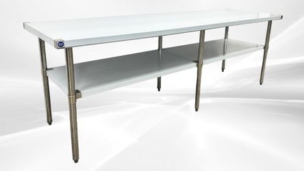 All Stainless Steel Table NSF 96W x 30D x34H inches
