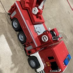 Toy fire truck