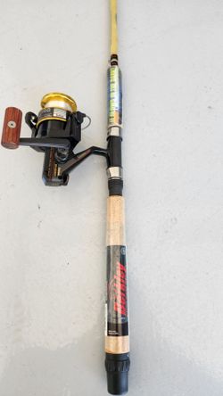 Glow in the Dark Rod and Diawa G400 Reel Combo